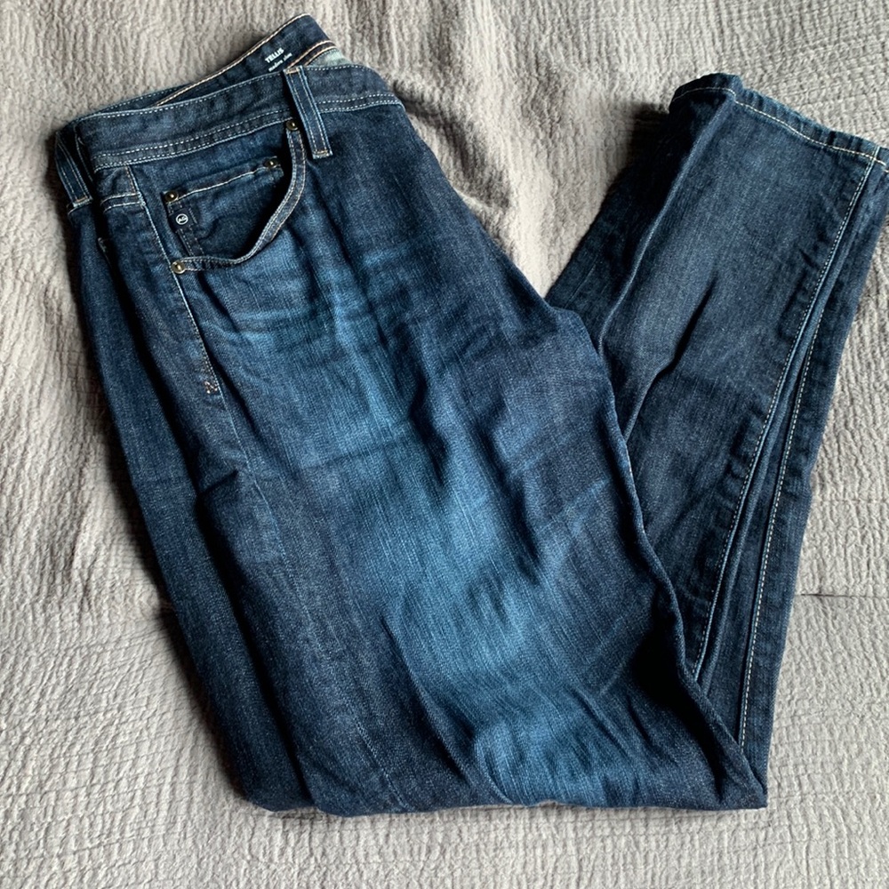 Adriano Goldschmied Tellis Modern Slim Dark Wash Jeans